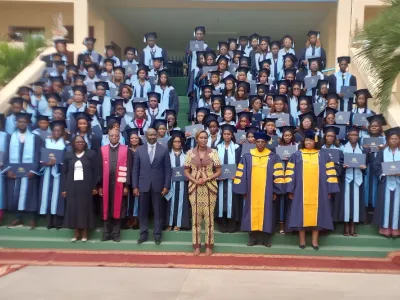 Remise de diplômes à l'Université Marie-Ndzaba