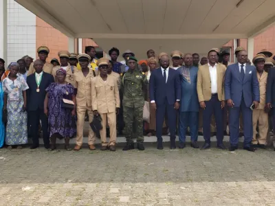 Rencontre entre WWF et les représentants locaux du Moyen-Ogooué