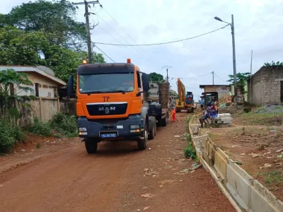 Route : Ayeme-Maritime en chantier