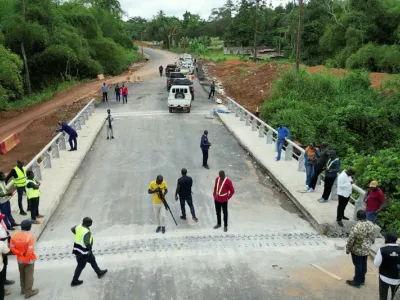 Route Ntoum-Cocobeach