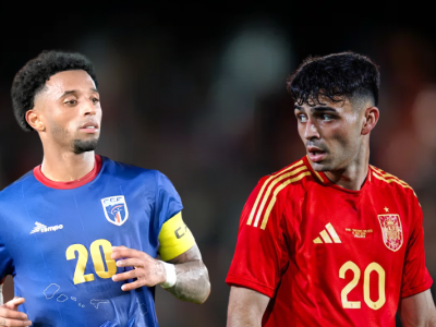 Ryan Mendes et Pedri, footballeurs internationaux