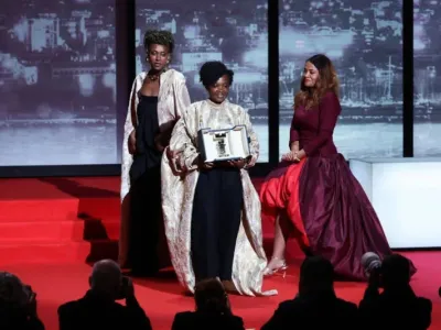 La réalisatrice gabonaise Samantha Biffot au festival de Cannes
