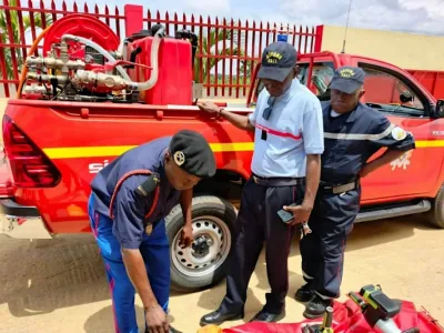 Célébration de la Journée internationale des sapeurs-pompiers à Makokou
