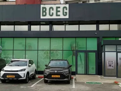 Siège de la Banque pour le commerce et l'entrepreneuriat du Gabon (BCEG)