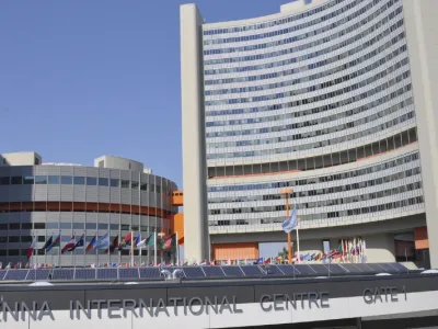 Une vue du siège de l’ONUDC à Vienne