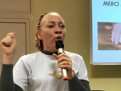 Dr Stéphanie Ntsame Ngoua, présidente de l'association ALBA