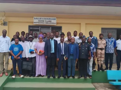 Rencontre entre les transporteurs urbains et le procureur de la République du Tribunal de première instance de Tchibanga
