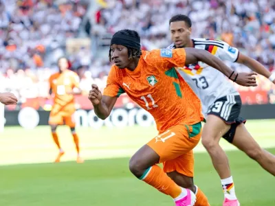 Yan Diomande, footballeur international ivoirien