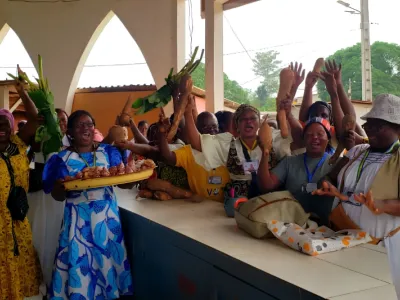  Mamans du marché de la Paillote de Lambaréné