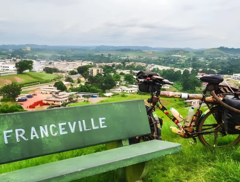 Ville de Franceville Gabon